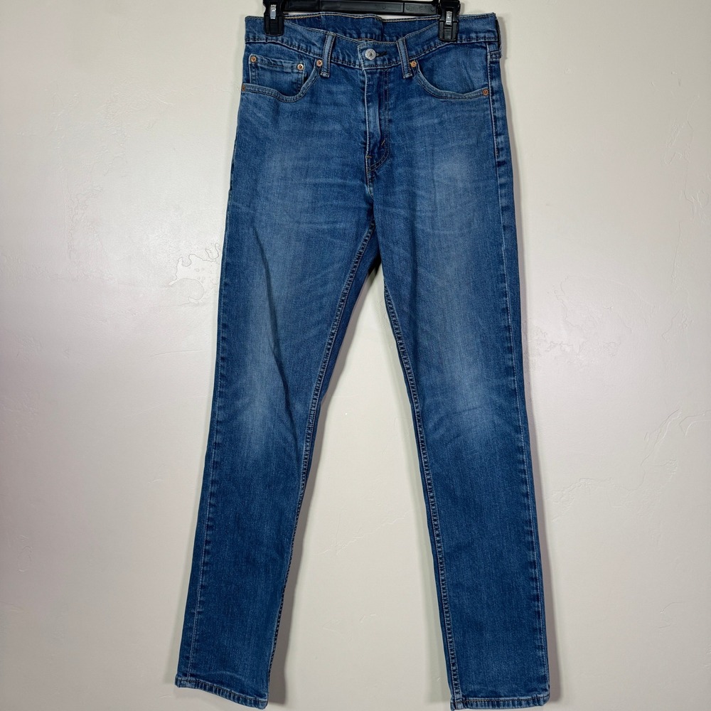 Levi's‎ Jeans Mens 32x34 Blue 511 Slim Straight Fit Medium Wash Denim Pants